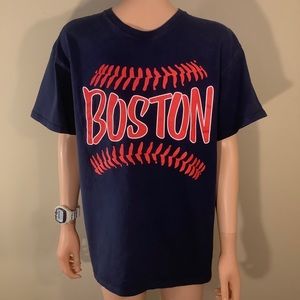 Boston Logo Script Tee